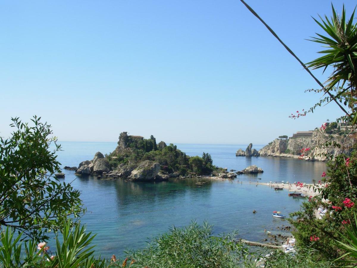 Appartamento Taormina Terrace Sea View Esterno foto