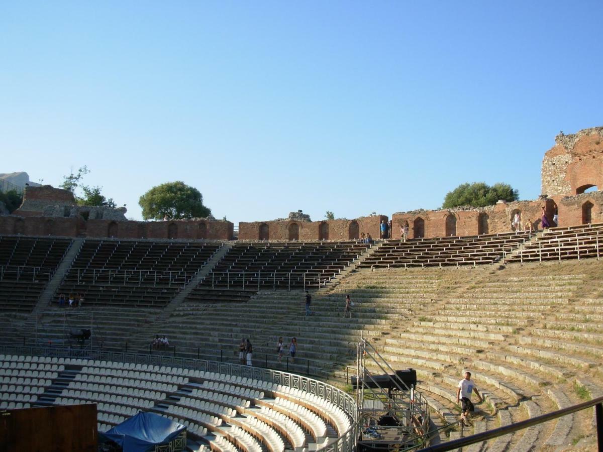 Appartamento Taormina Terrace Sea View Esterno foto